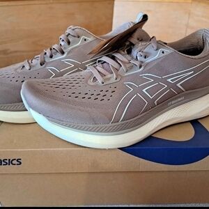 Asics Glideride Max Taupe Running Shoes
